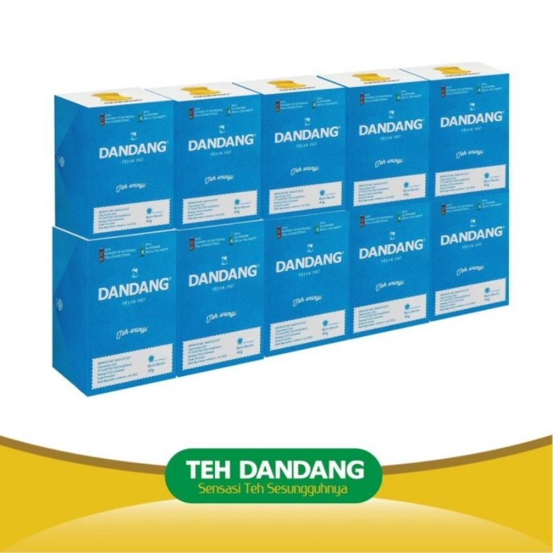 

Teh Dandang Biru 40 Gram 1 Pack - Isi 10 Pcs