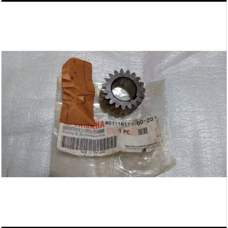 401 16111 00 20 original YGP Yamaha genuine part NOS import Made in Thailand primary gear gigi gigik