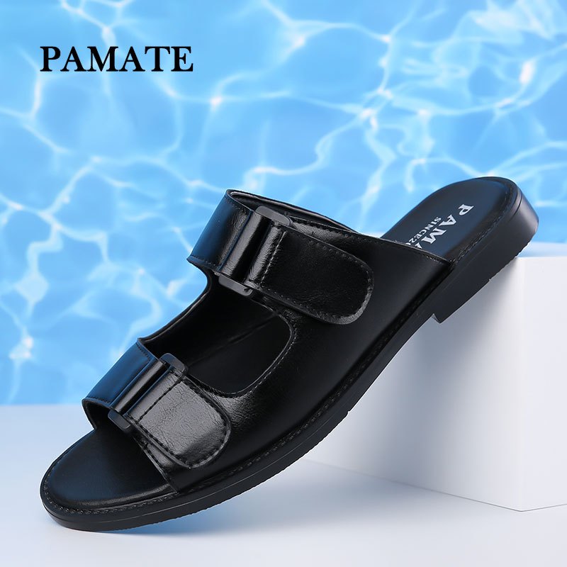 Sandal pria sandal jepit pria kekinian keren sepatu Slip On Pria