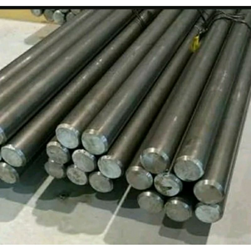 As Besi batangan bulat diameter 45mm panjang 25cm