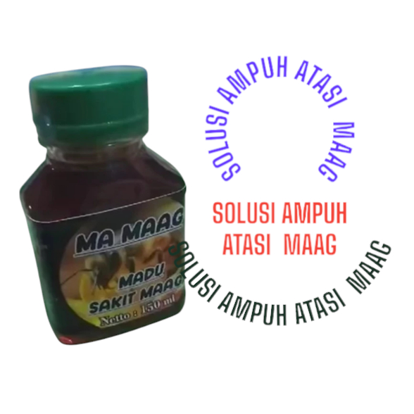 

MA MAG Madu Sakit Maag herbal alami sakit Maag terbaik