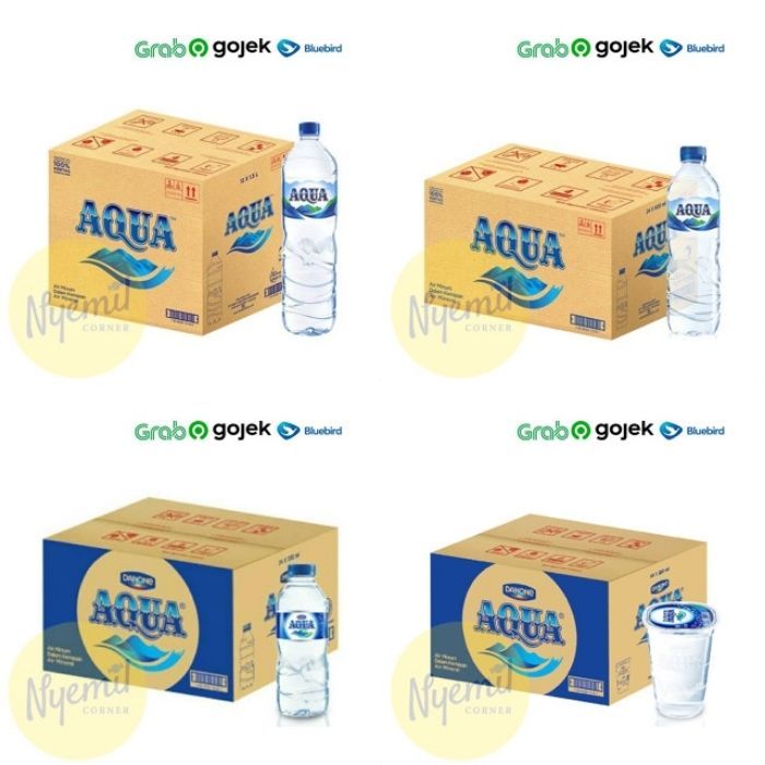 

[DUS] AQUA Air Mineral Botol - Cup