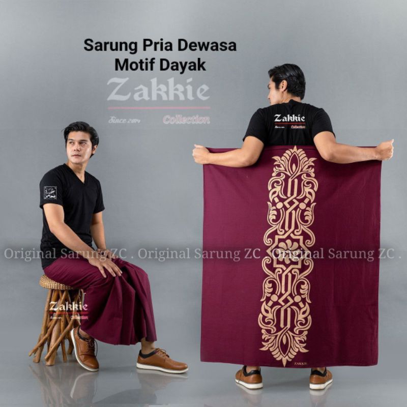 SARUNG GOYOR DEWASA MOTIF DAYAK sarung goyor pria dewasa sarung batik motif dayak