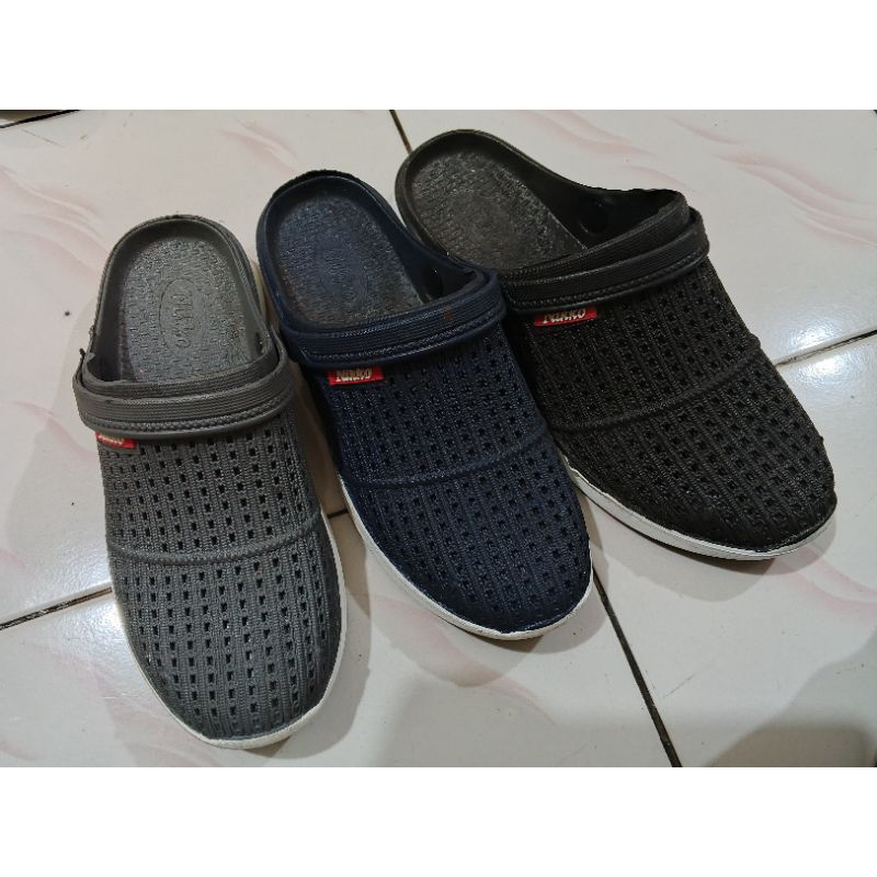 Sandal Selop Pria Nikko – Sandal Sepatu Bertali – Sandal Sepatu Karet Pria