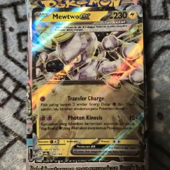 Mewtwo Ex Terastal Pokemon TCG Indonesia