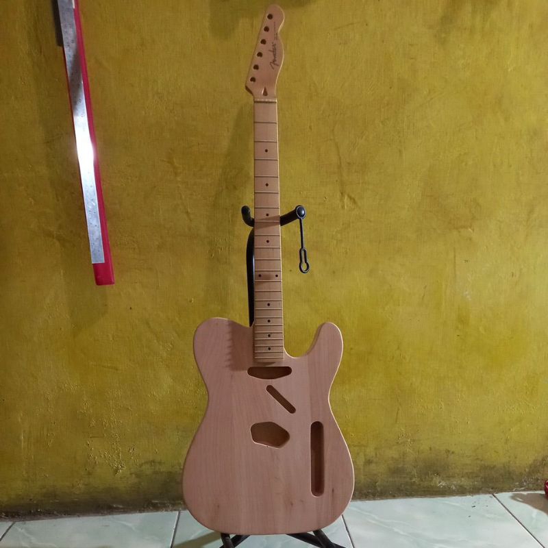Bodi neck gitar tele caster custom