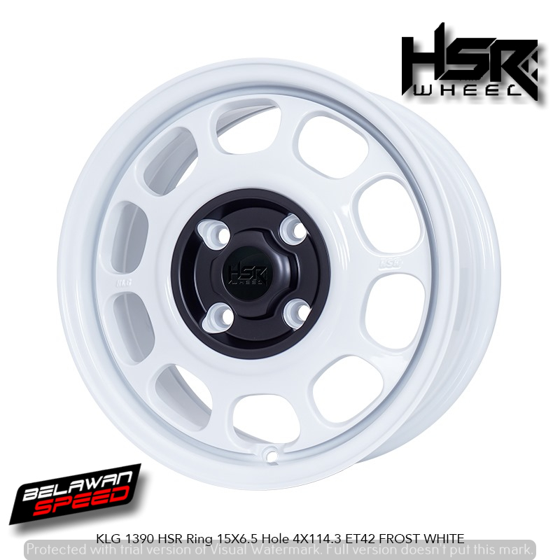 Velg Mobil Ring15 HSR KLG 1390 Untuk Avanza Veloz Livina dll r15