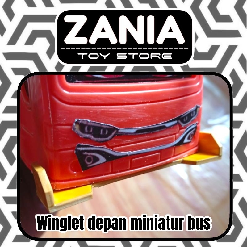 winglet miniatur bus
