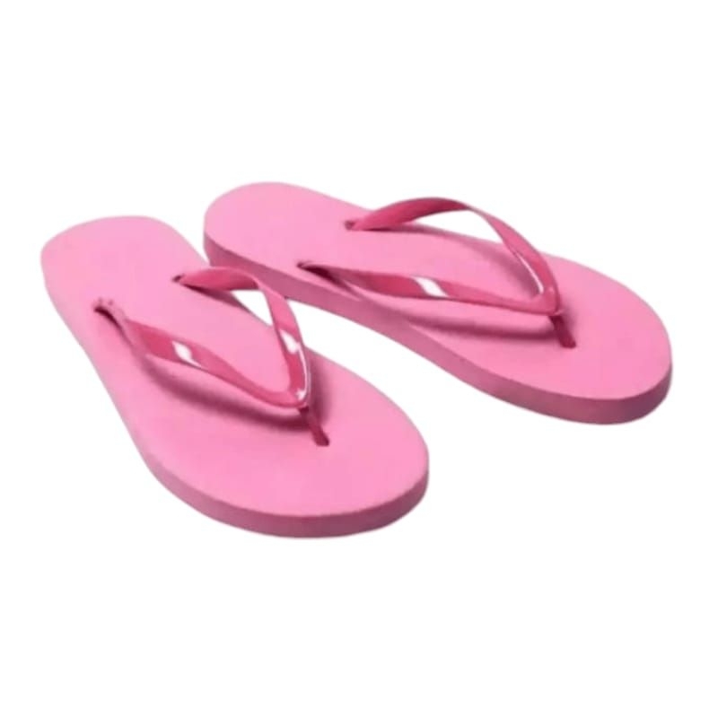 sandal jepit jelly wanita polos kekinian