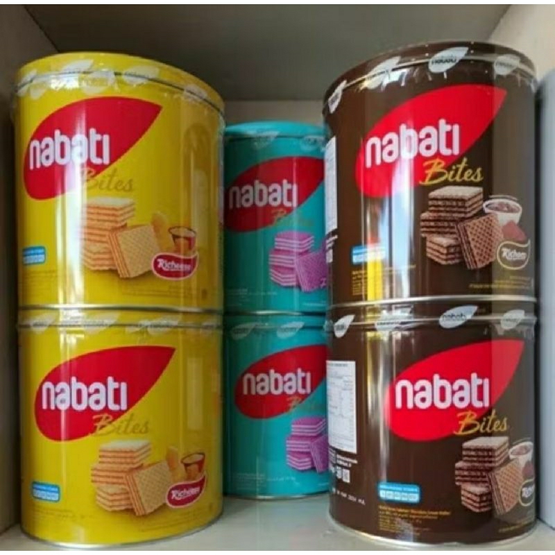 

Nabati wafer kaleng (coklat)
