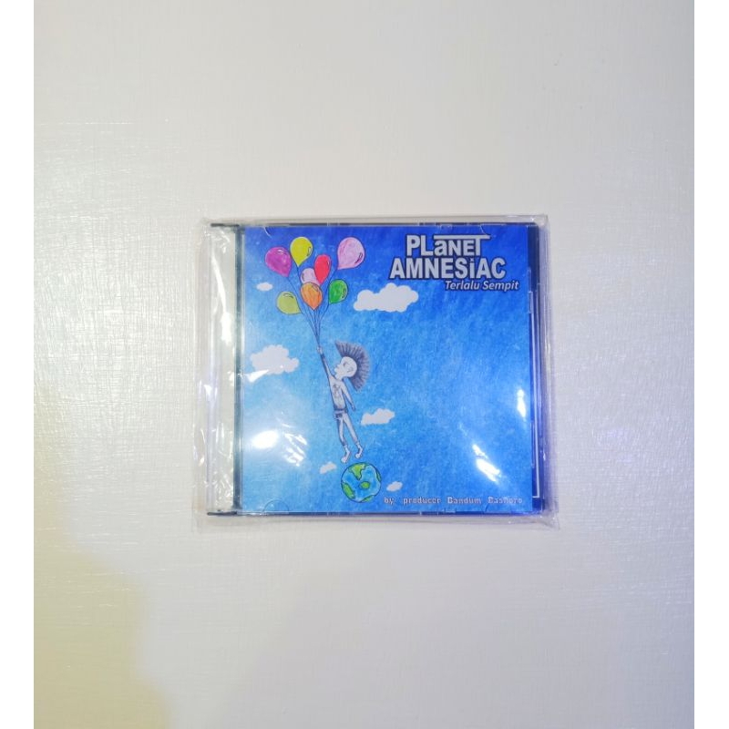 Album kaset CD Terlalu sempuit Planet Amnesiac