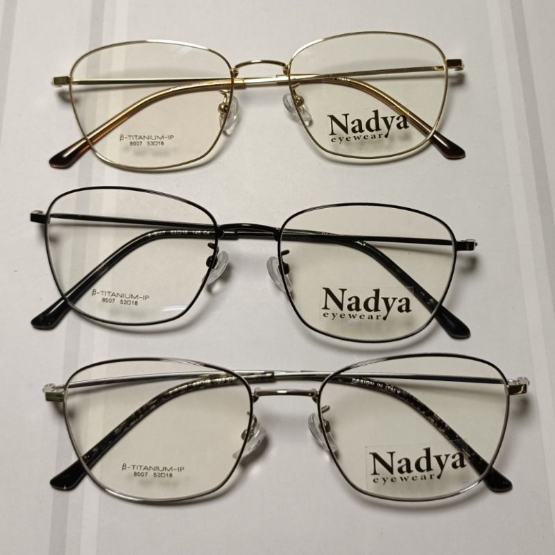Nadya Eyewear B-8007 53 Cat Eye KACAMATA LENTUR CRMC ANTI SINAR BIRU PHOTOCROMIC BLUECROMIC
