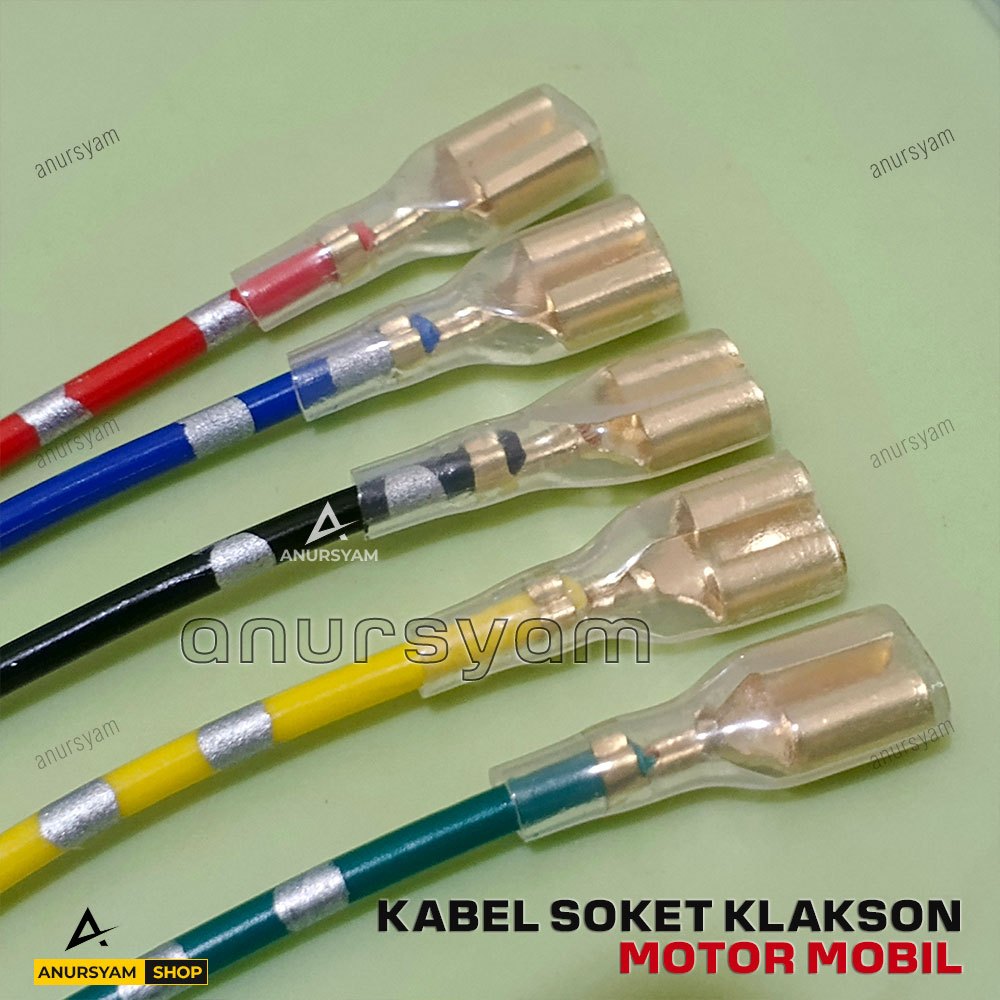 Kabel Soket Klakson Universal - Kabel Skun Klakson Female