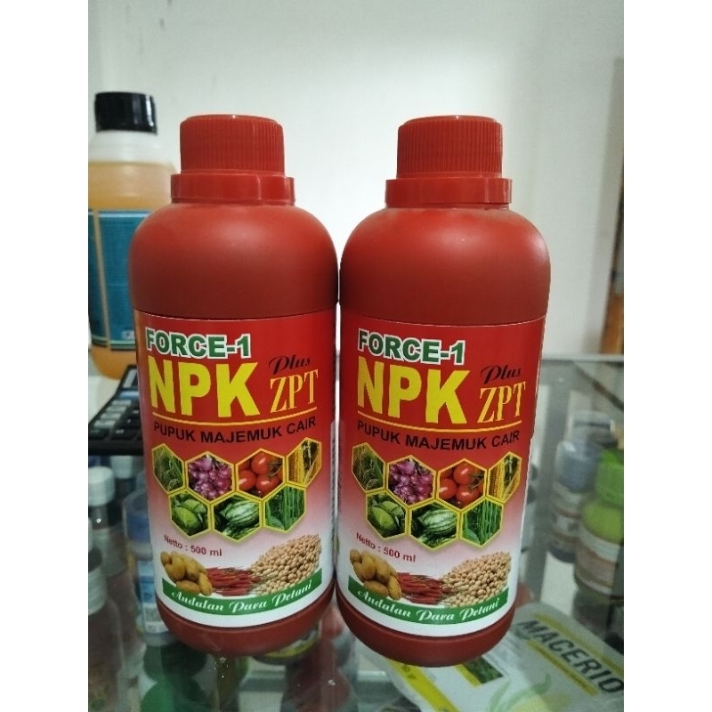 NPK cair+ZPT merangsang pembuahan 500ml