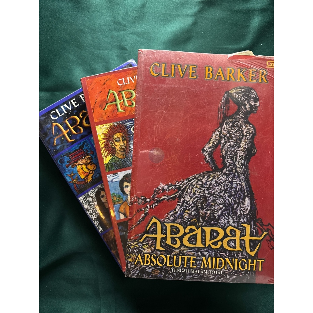PRELOVED - Novel/Buku Abarat Series - Clive Barker (Terjemahan)