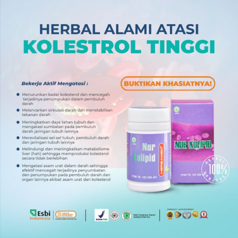 

herbal nur kolipid herbal kolesterol
