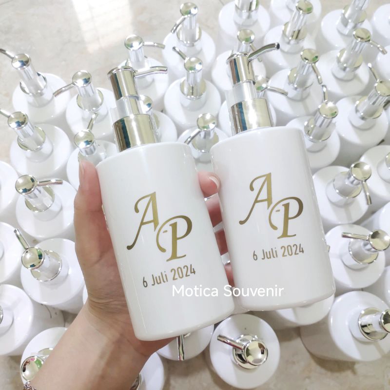 (Botol+Sablon Saja) Botol Sabun 250ml Tabung