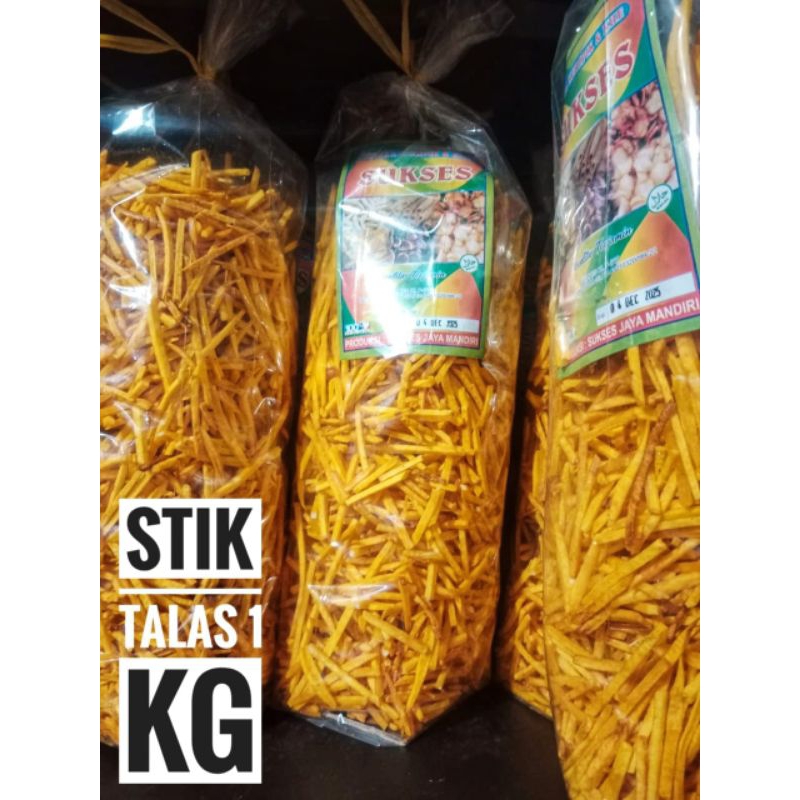 

keripik stik talas berat 1 kg