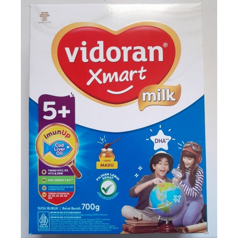 

VIDORAN 5+ SUSU MADU 700 GRAM