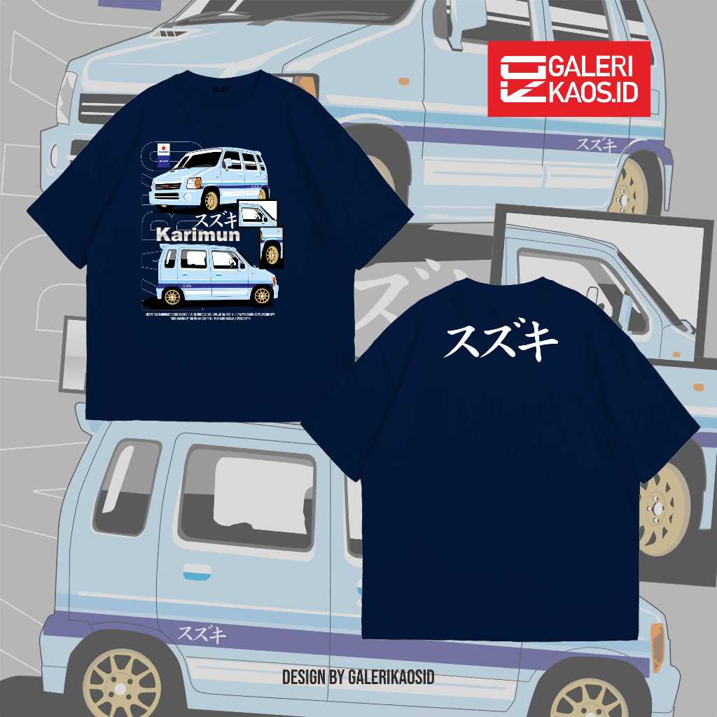 KAOS SUZUKI KARIMUN KOTAK TERBARU