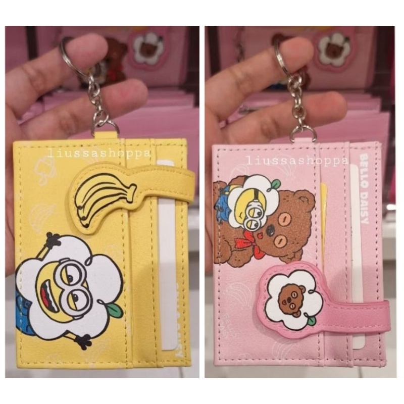 Dompet Kartu Miniso - Daisy Minions Collection Card Holder