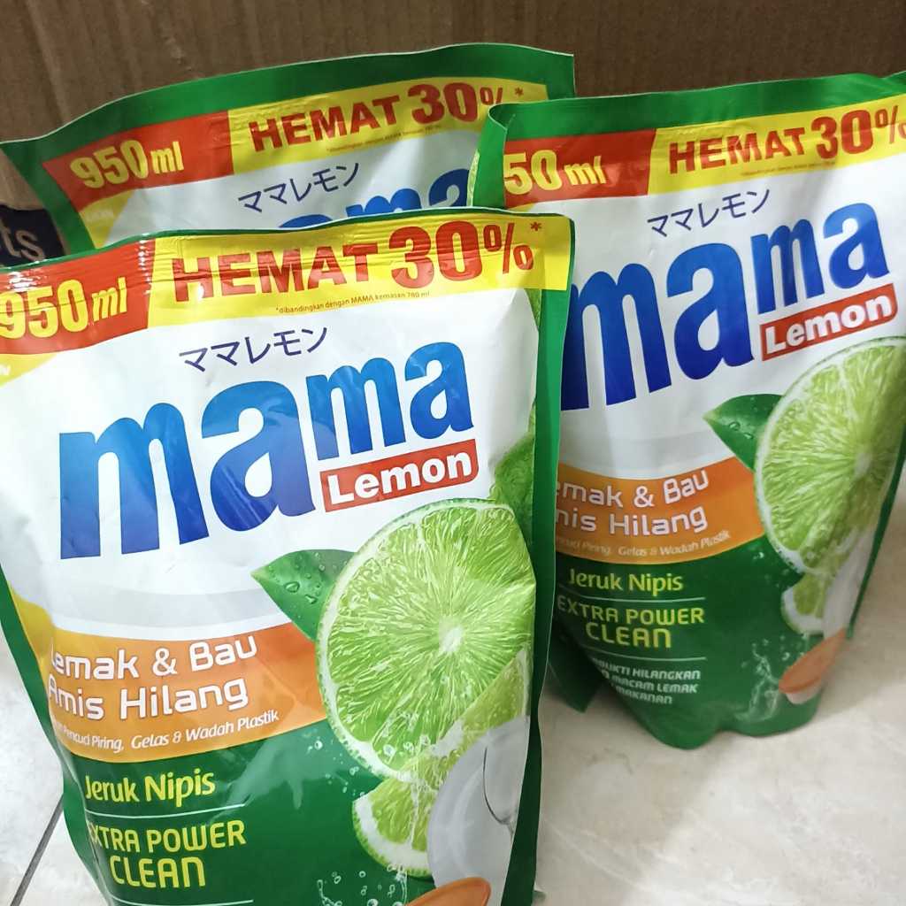 Mama Lemon Sabun Cuci Piring Jeruk Nipis 1500 ml