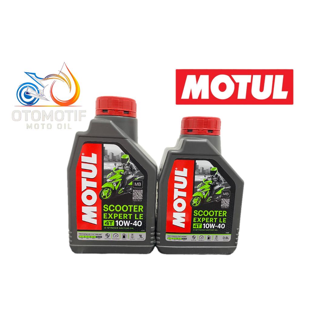 OLI MOTUL SCOOTER EXPERT LE 10W40 1LITER NMAX PCX AEROX VARIO 125 150 / OLI MOTUL