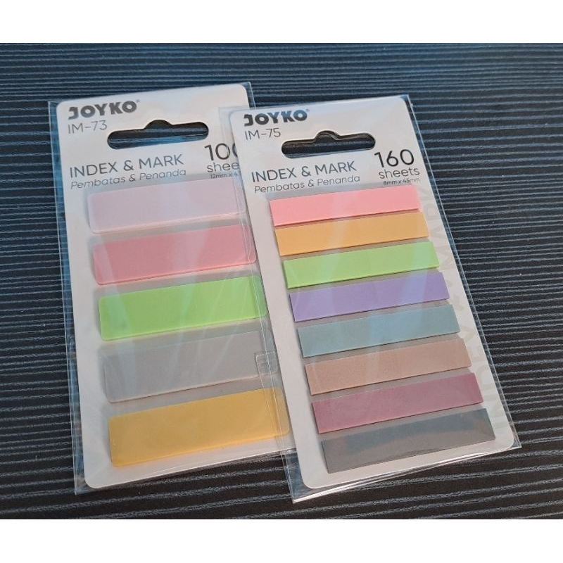 

Sticky Notes JOYKO/Pembatas kertas anti air/ Index & Mark Joyko