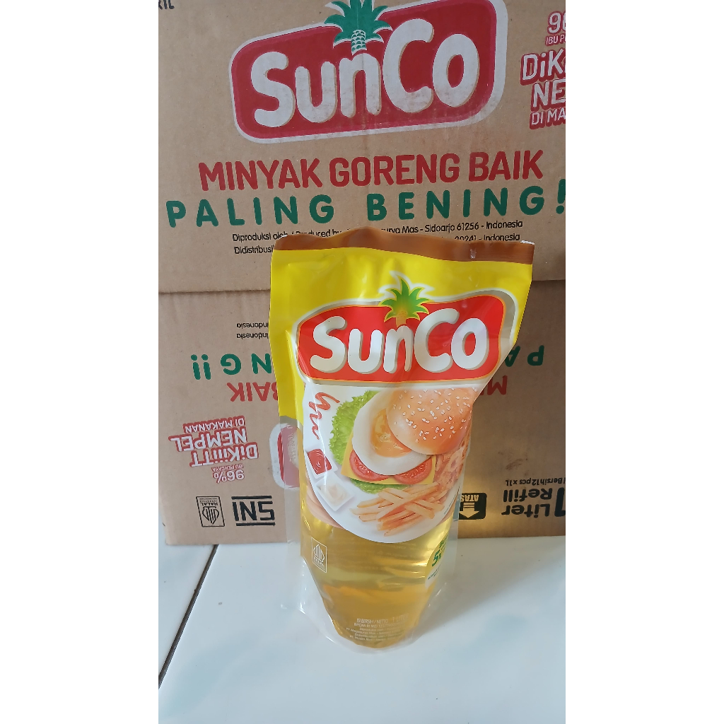 

minyak goreng sunco 1 litter minyak sunco bening
