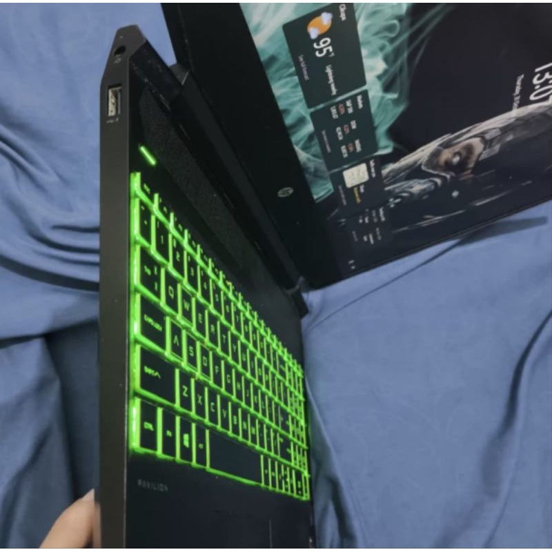 Laptop HP pavilion gaming 15 Ryzen 5 GTX 1650-512ssd + 1tb hdd