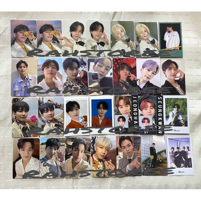 

SEVENTEEN Scoups Jeonghan Joshua Jun Hoshi Wonwoo Woozi Dokyeom Mingyu The8 Seungkwan Vernon Dino Sector17 Pilot set Dream Japan Attaca Face The Sun Nana