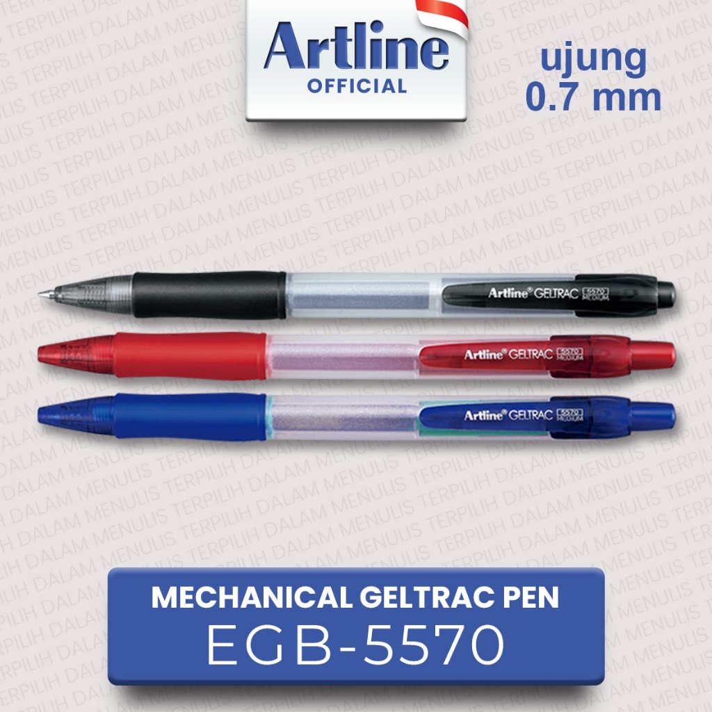 

ARTLINE Ballpoint Pen Geltrac Pulpen Gel EGB-5570 0.7 MM - 1 pcs