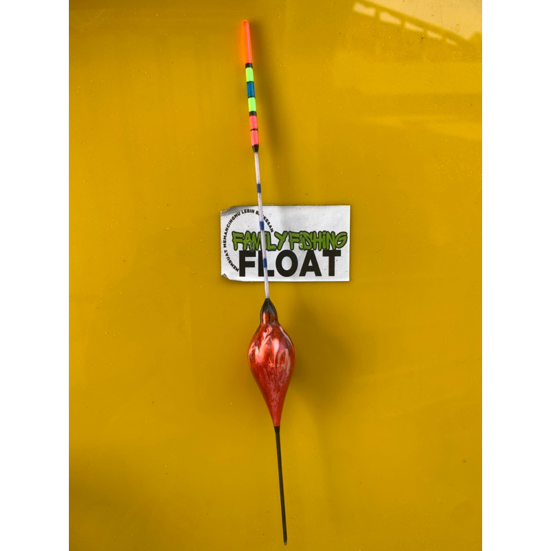 FAMILY FISHING FLOAT 20cm Kambangan/kumbul anti badai kayu balsa