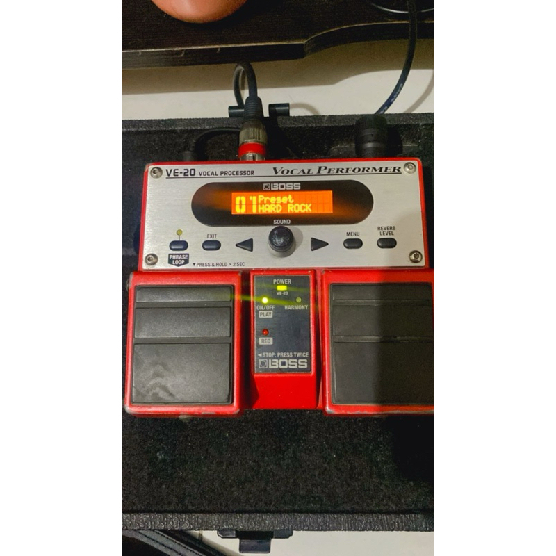 Efek vocal saxophone , suling boss VE 20