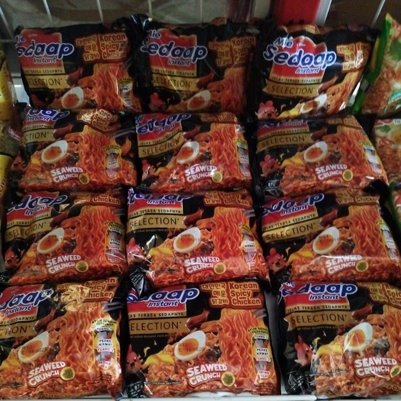 

Mie Sedap Instan Korean Spicy Chicken, Sedap Mie Goreng