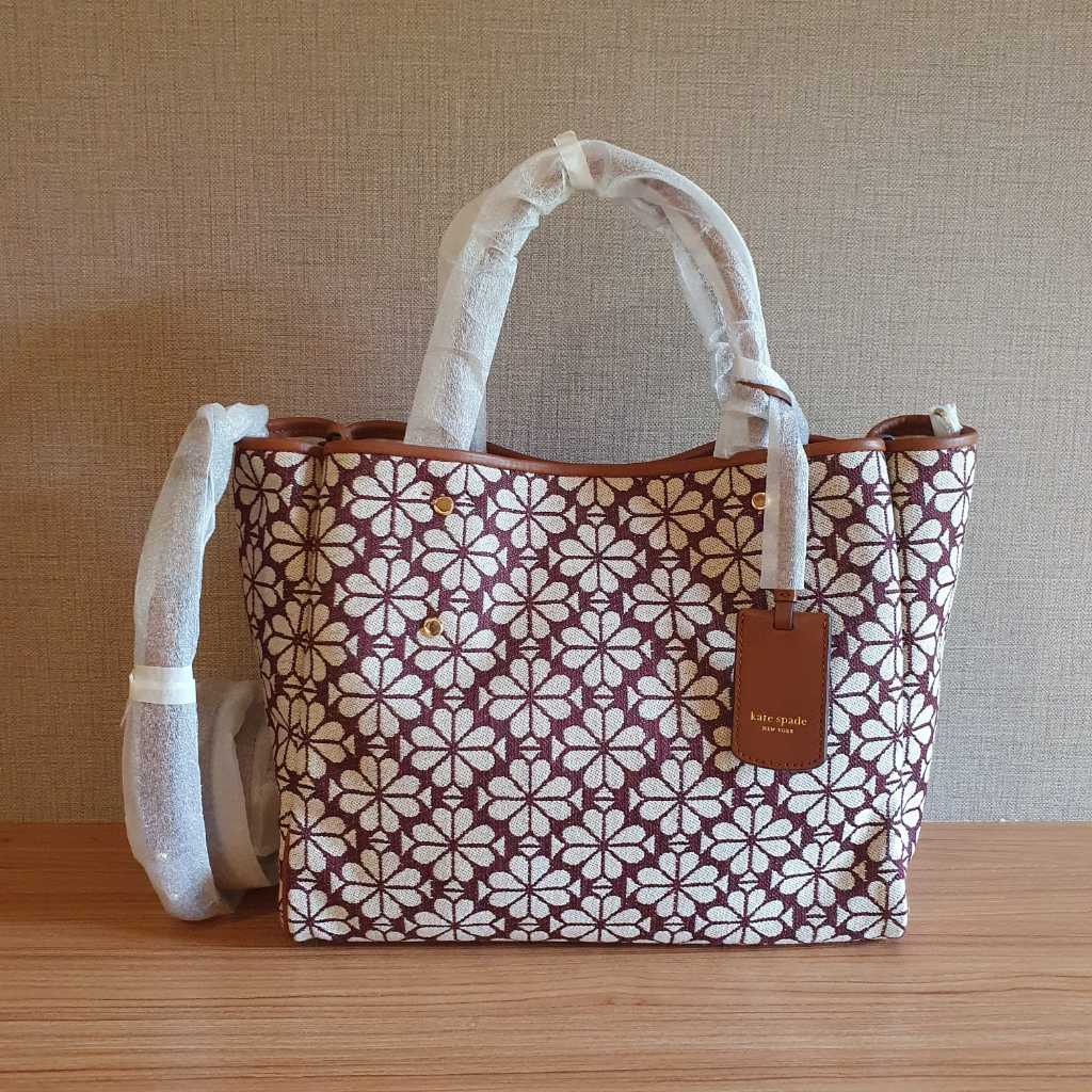 TAS BRANDED Medium Flower Ja Burgundy