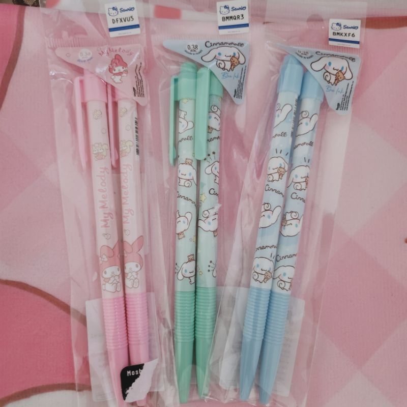 

Pena Melody Cinnamoroll Marie Cat Set 2 Original Disney Moshi Moshi Tina Biru