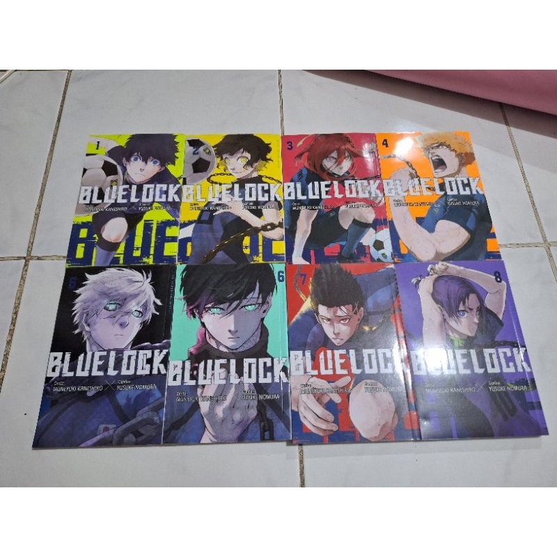 Preloved Manga/Komik Blue Lock Vol. 1-8