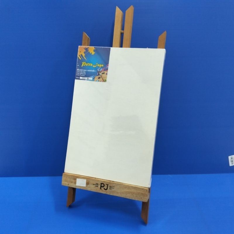 

Standing Easel PUTRA JAYA 30 cm, 40 cm, 50 cm / Wooden Easel / Penyangga Kanvas