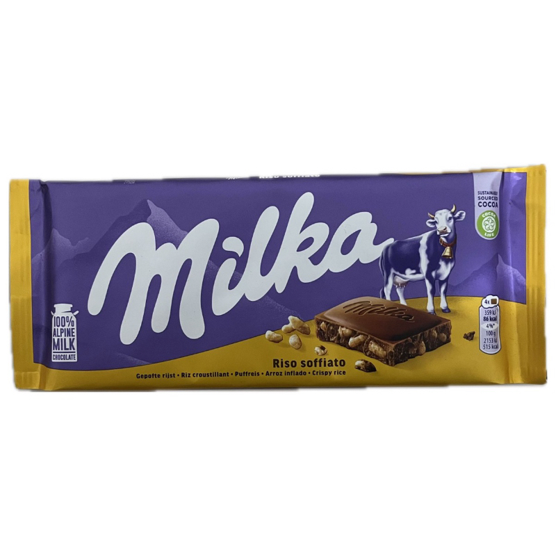 

milka chocolate 100g