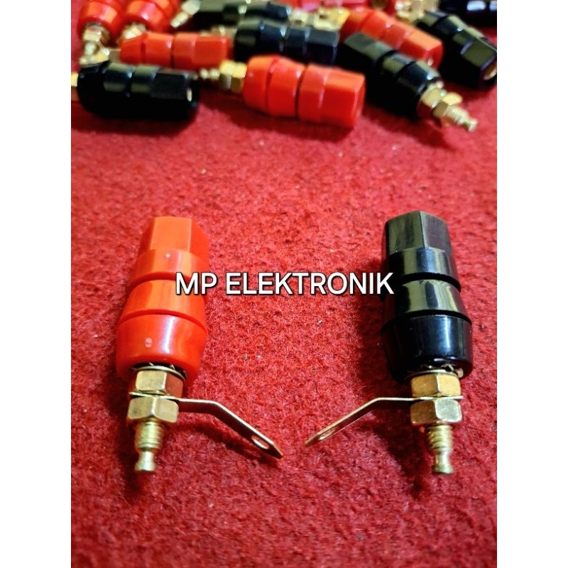 

BINDING POST GOLD BIDING POST GOLD 1 SET MERAH HITAM