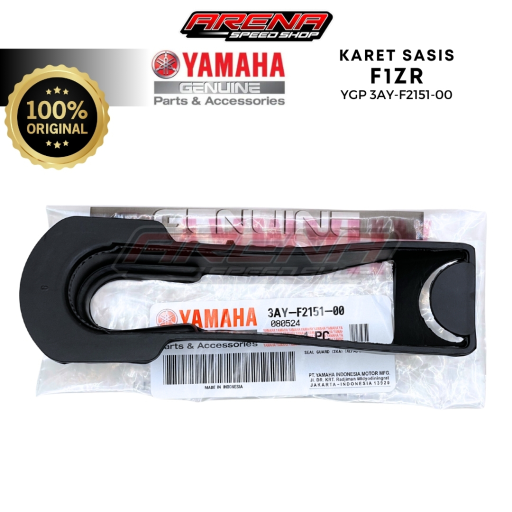 YGP 3AY-F2151-00 Seal Guard FIZR Karet Sasis Tahanan Rantai F1ZR Force 1 ZR Force1 Original Yamaha