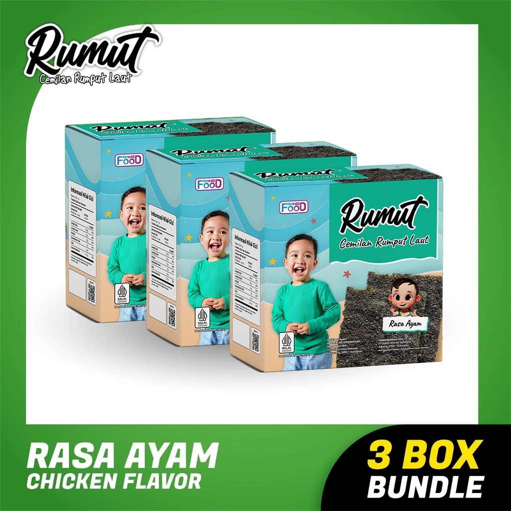 

Rumut Goreng Rasa Ayam 4gr - Bundling 3 Box