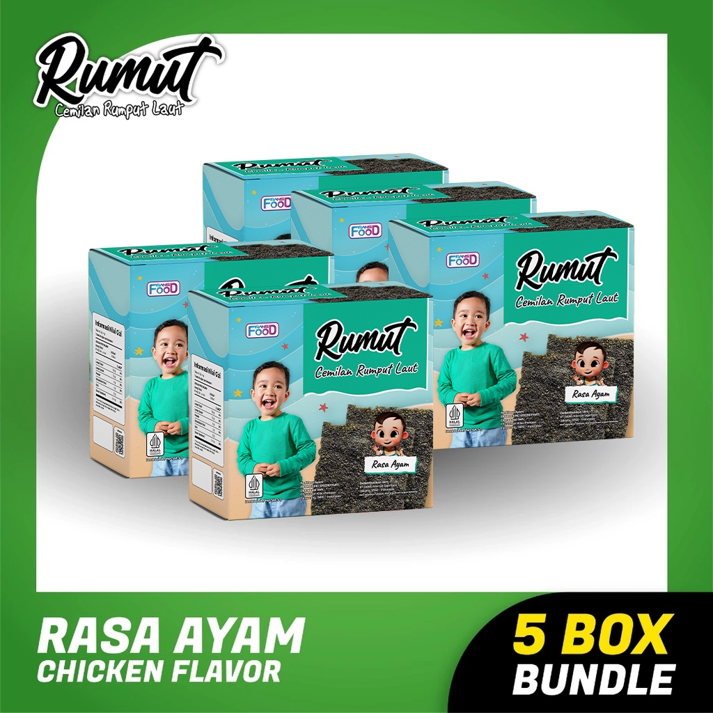 

Rumut Goreng Rasa Ayam 4gr - Bundling 5 Box
