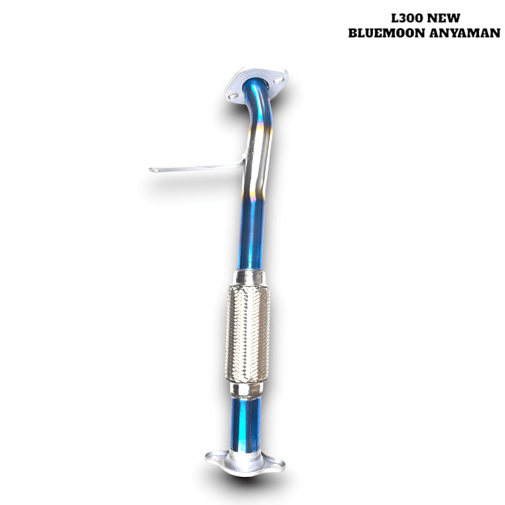 FLEKSIBEL KNALPOT UNTUK KENDARAAN L300 NEW  PNP BLUEMOON BUNYI NGIRR BONUS STIKER DAN TOPI