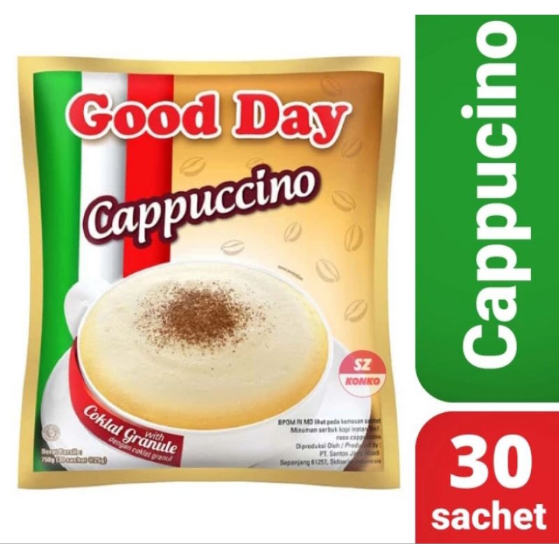 

Good Day Cappucino isi 30 sachet