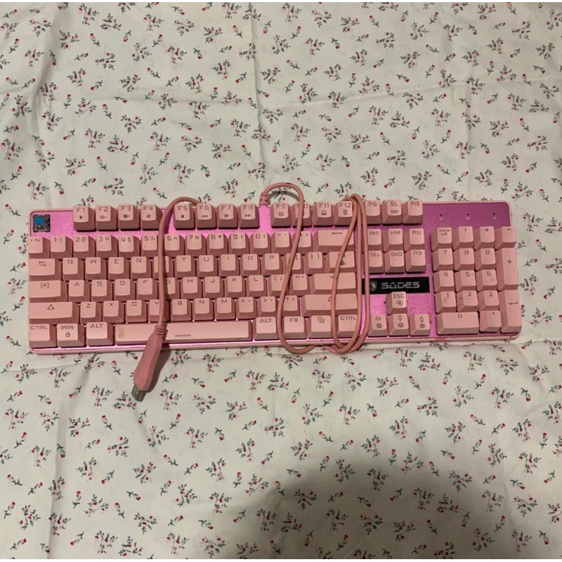 sades pink keyboard