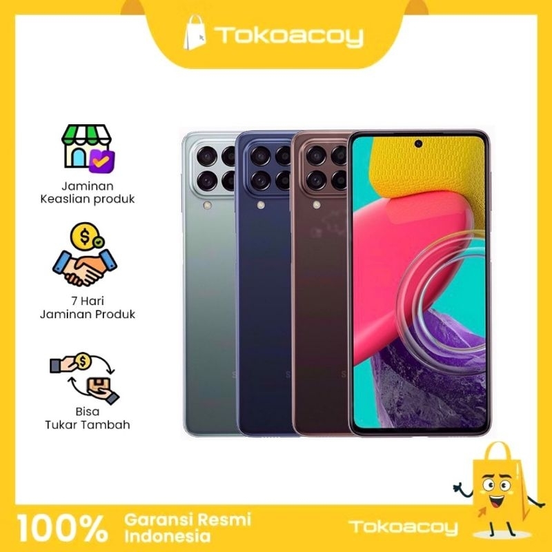 Samsung Galaxy M53 5G 8/256GB Resmi Sein Fullset
