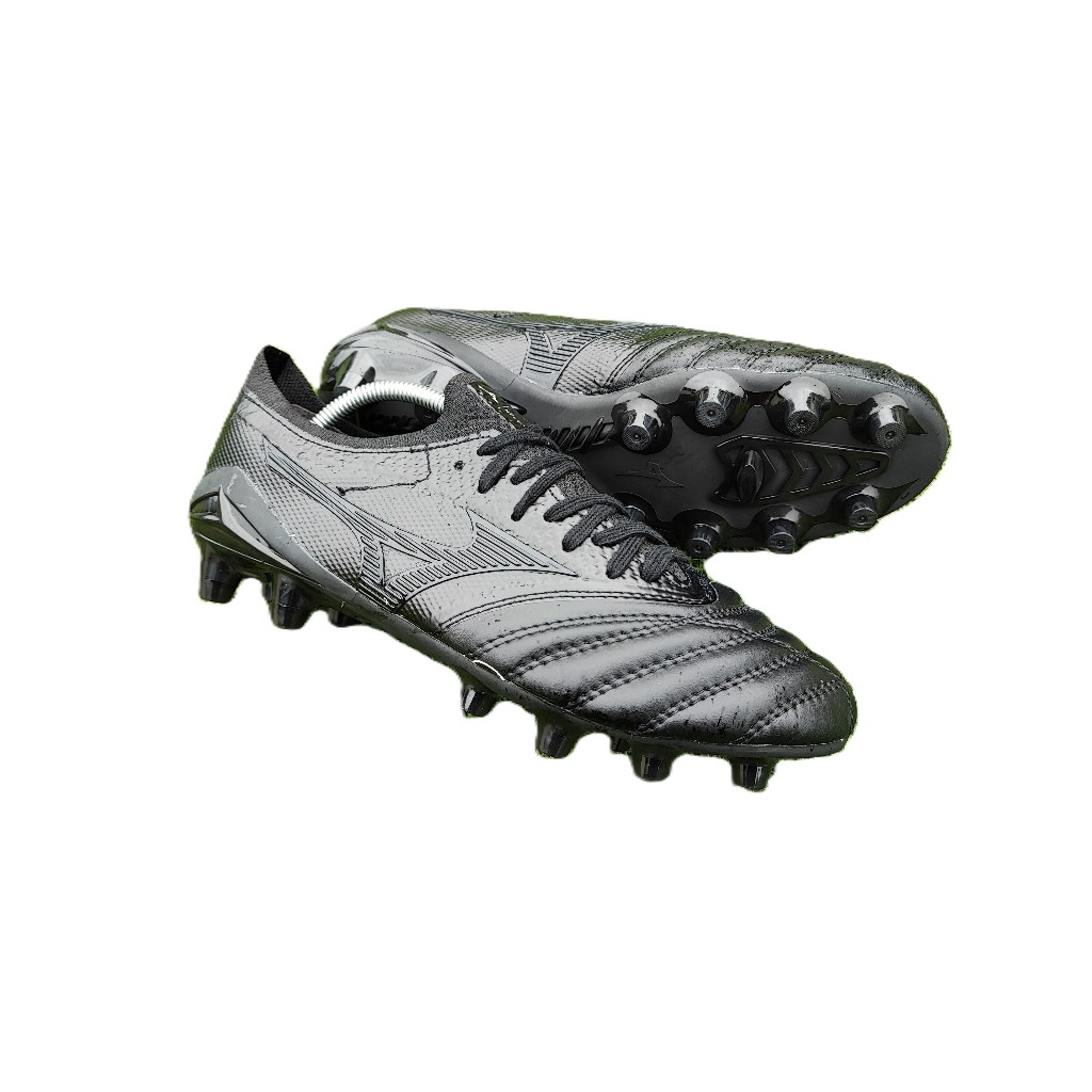 Sepatu Bola Mizuno Morelia Neo IV 4 Beta Made in Japan FG - Blackout