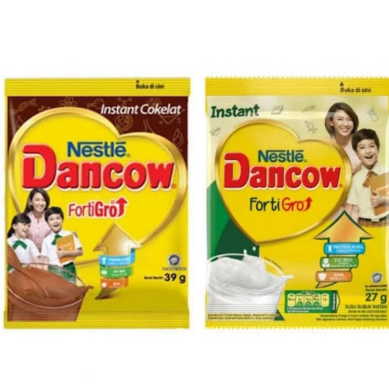 

Dancow FortiGro original dan coklat 5 sachet